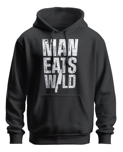 White Man Eats Wild Logo Hoodie