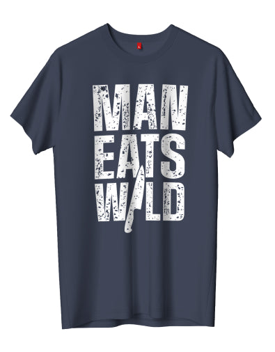 White Man Eats Wild Logo T-Shirt