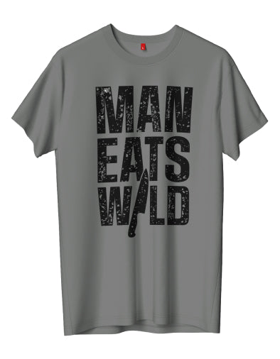 Black Man Eats Wild Logo T-Shirt